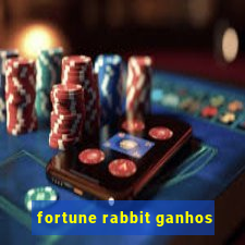 fortune rabbit ganhos