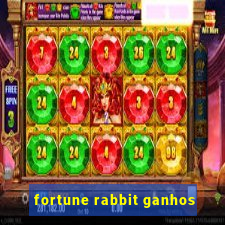 fortune rabbit ganhos