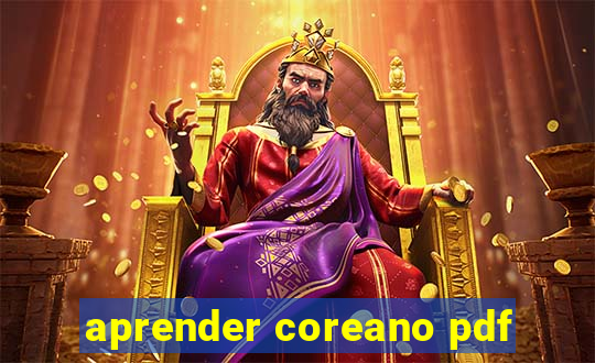 aprender coreano pdf