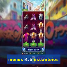 menos 4.5 escanteios