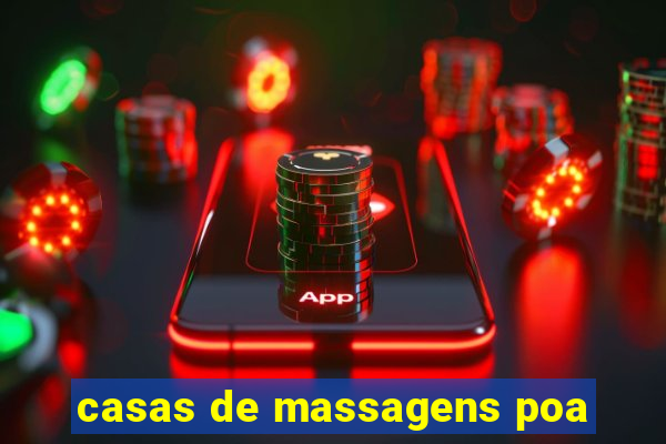 casas de massagens poa