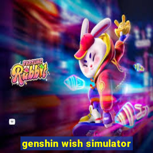 genshin wish simulator