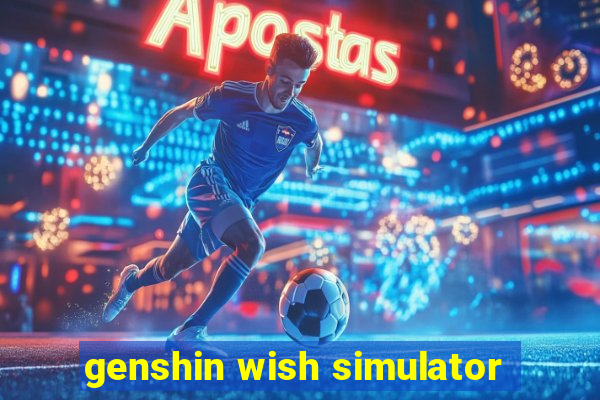 genshin wish simulator