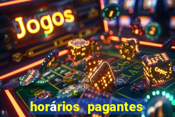 horários pagantes pg soft