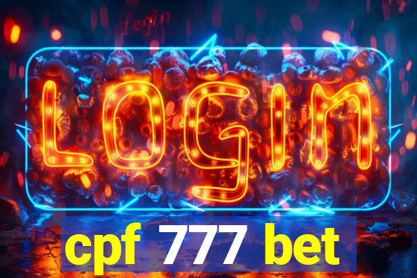 cpf 777 bet