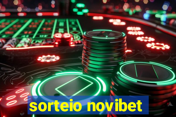 sorteio novibet