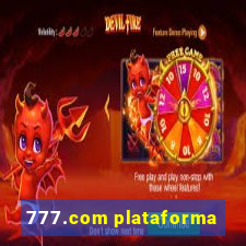 777.com plataforma