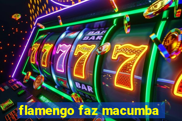 flamengo faz macumba