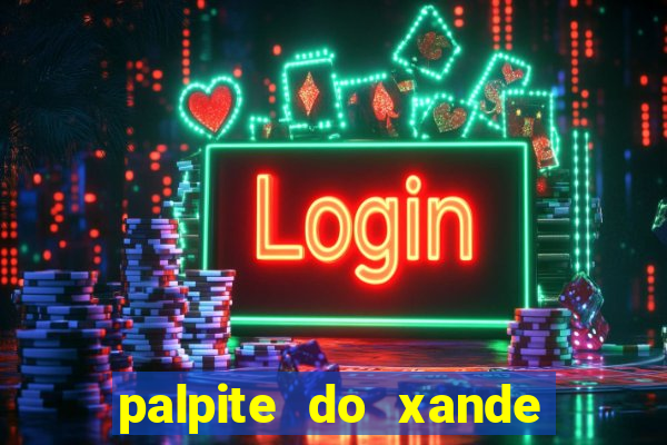 palpite do xande de hoje