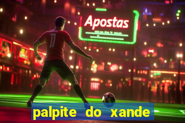 palpite do xande de hoje