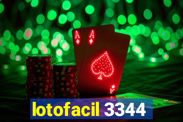 lotofacil 3344