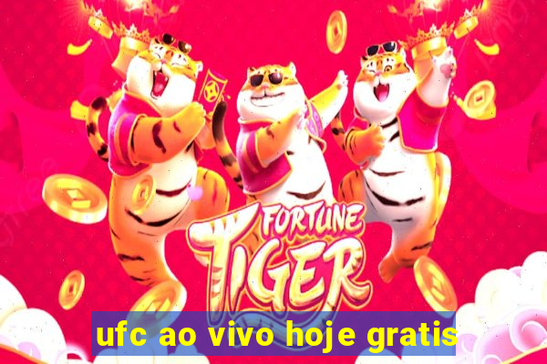 ufc ao vivo hoje gratis