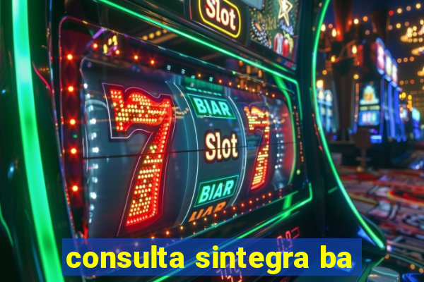 consulta sintegra ba