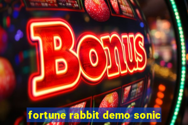 fortune rabbit demo sonic