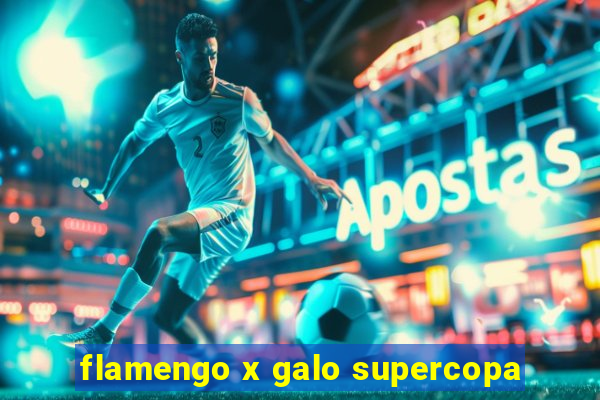 flamengo x galo supercopa