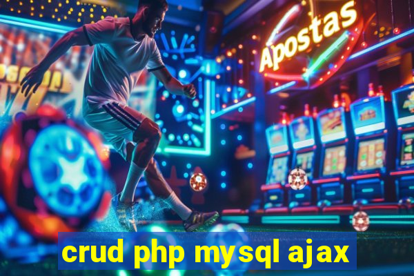 crud php mysql ajax