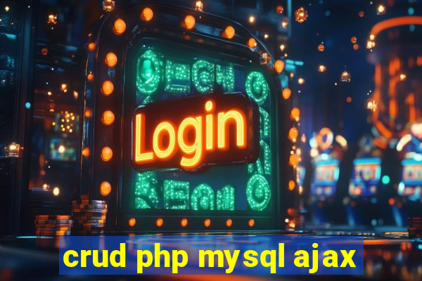 crud php mysql ajax