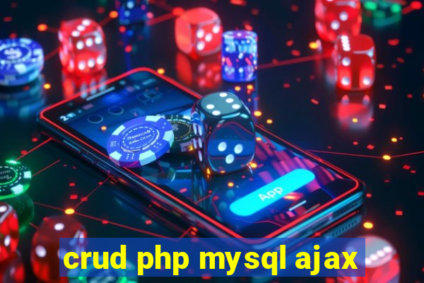 crud php mysql ajax