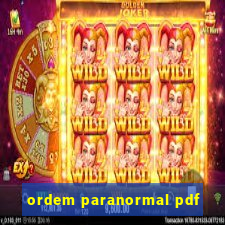 ordem paranormal pdf