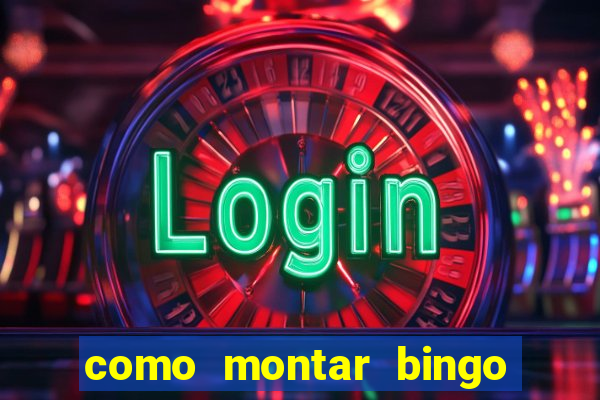 como montar bingo brinquedos toia