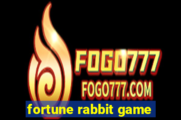 fortune rabbit game