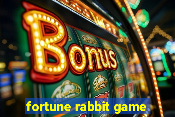 fortune rabbit game