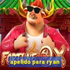 apelido para ryan