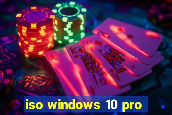 iso windows 10 pro