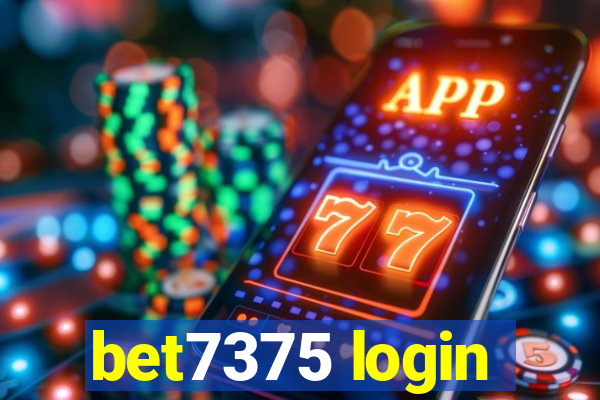 bet7375 login