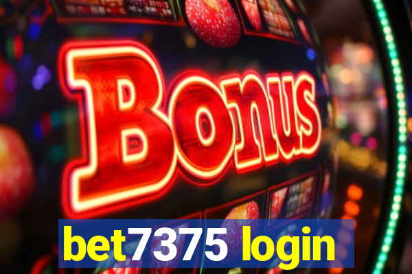 bet7375 login