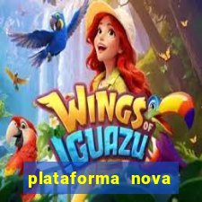 plataforma nova pagando no cadastro