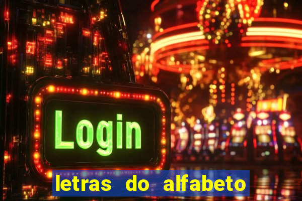 letras do alfabeto personalizadas para imprimir