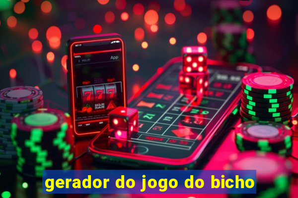 gerador do jogo do bicho