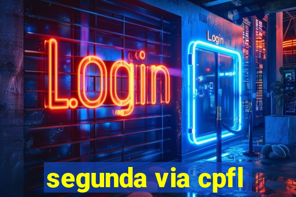 segunda via cpfl