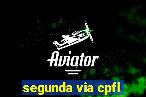 segunda via cpfl