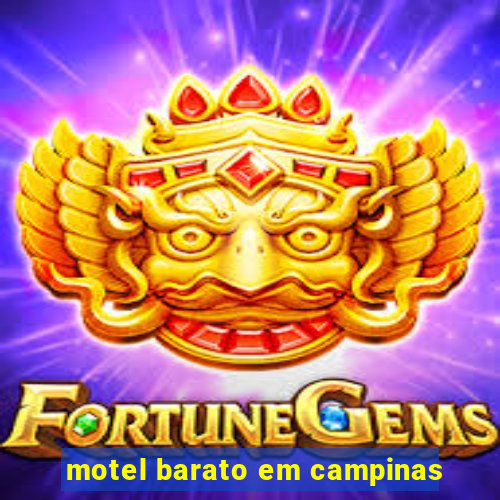 motel barato em campinas