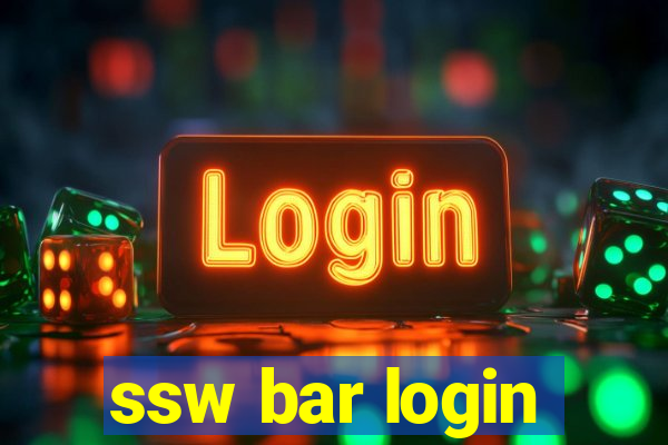 ssw bar login