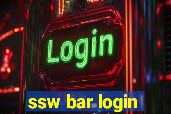 ssw bar login