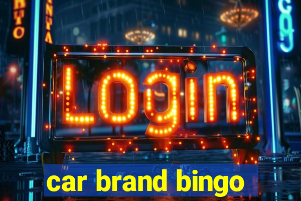 car brand bingo