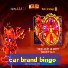 car brand bingo