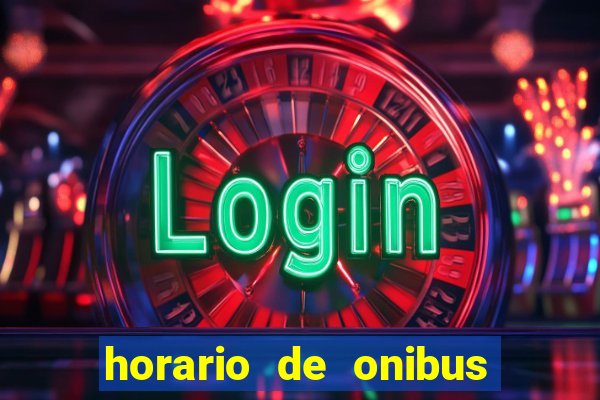 horario de onibus santos dumont x juiz de fora