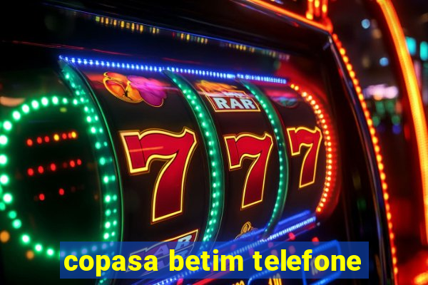 copasa betim telefone