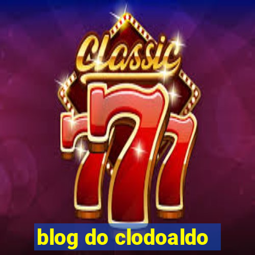 blog do clodoaldo