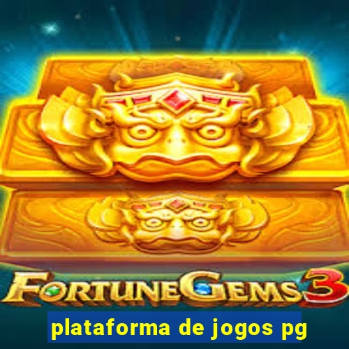 plataforma de jogos pg