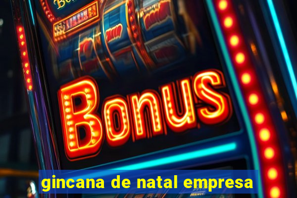 gincana de natal empresa