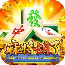 fonte blaze monster machine