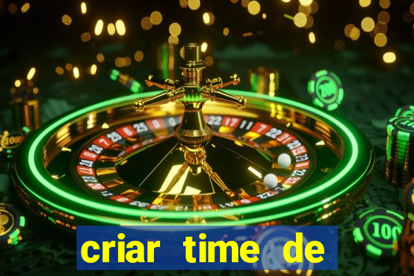 criar time de futebol simulador