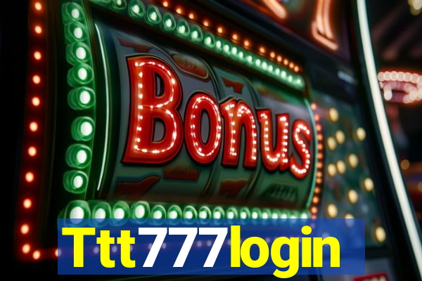 Ttt777login