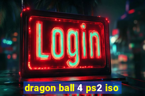 dragon ball 4 ps2 iso