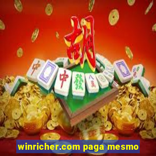 winricher.com paga mesmo